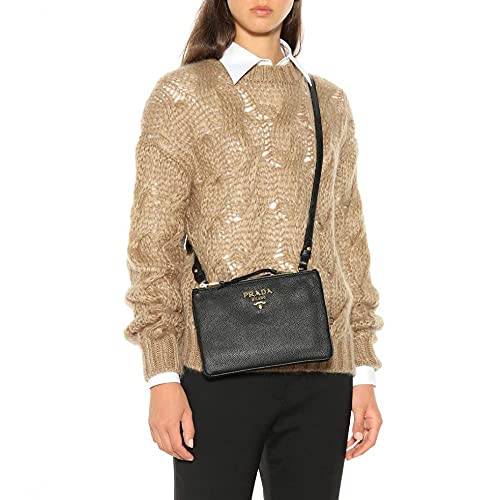Prada Black Crossbody Bag with Gold Hardware