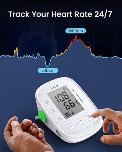 AILE Blood Pressure Monitor with Heart Monitor