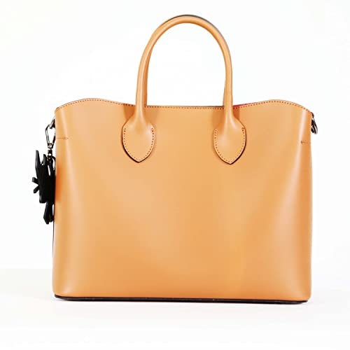 Robin Lisa NY Luxury Handmade Italian Leather Tote