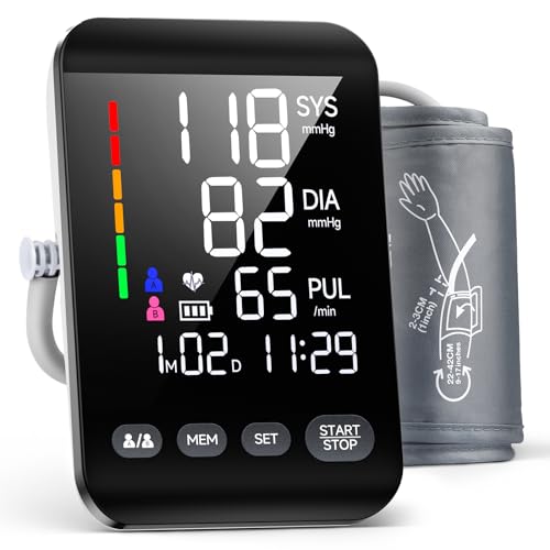Home Use Digital Blood Pressure Monitor with Memory