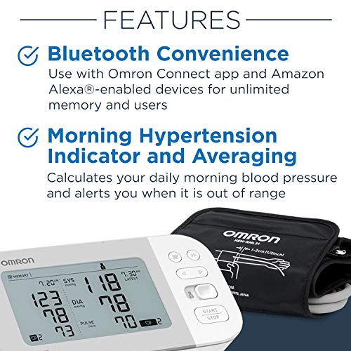 OMRON Gold Blood Pressure Monitor with Bluetooth Technology