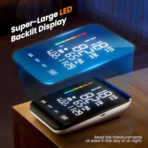 Home Use Digital Blood Pressure Monitor with Memory