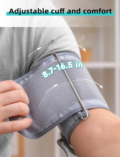 AILE BP Monitor with Large LED Screen, Arm Cuff