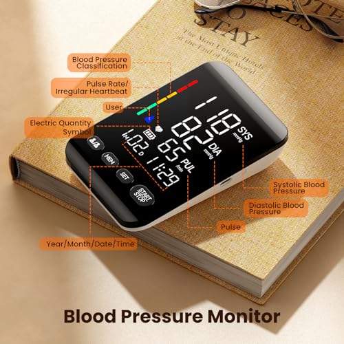 Home Use Digital Blood Pressure Monitor with Memory