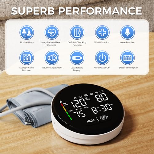 VIP Adjustable Upper Arm Blood Pressure Monitor