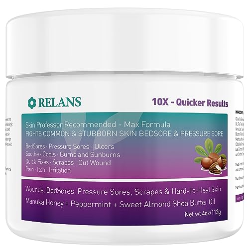 Manuka Honey Healing Cream for Bed Sores & Wounds