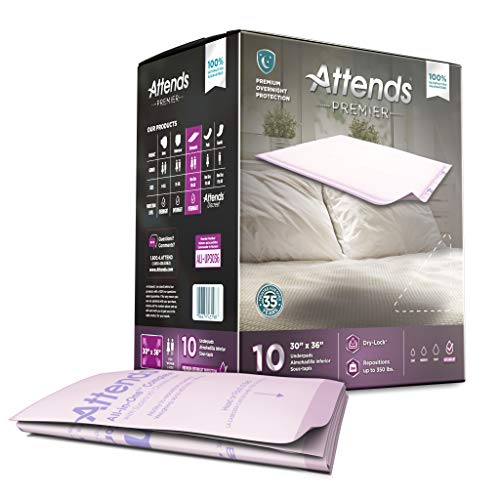 Premier Disposable Heavy-Absorbent Underpad Pack of 10