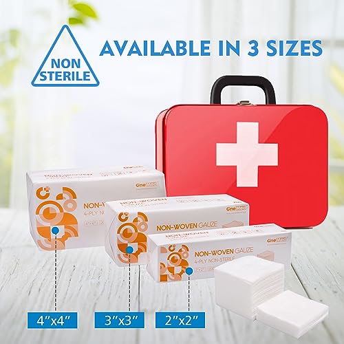 Highly absorbent 5000 non-sterile dental gauze pads