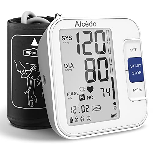 Alcedo Blood Pressure Monitor with Large Cuff, LCD