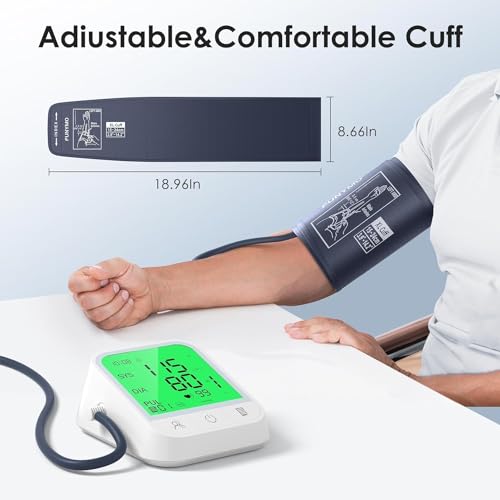 Large Cuff Blood Pressure Monitor with 2x99 Memory