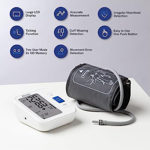 Alcedo Blood Pressure Monitor with Large Cuff, LCD