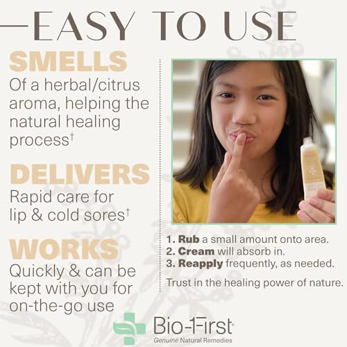 Bio-First Rapid Response Cold Sore Relief Cream 10ml