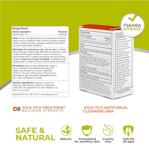 VIP Jock Itch Relief Kit with Clinically Proven Antifungal