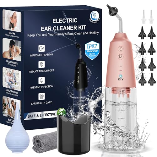 Electric Ear Wax Removal Kit for Safe DIY Cleansing