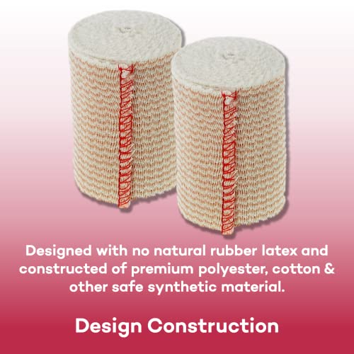 50 Elastic Bandages - 3" Self-Closure Compression Wrap