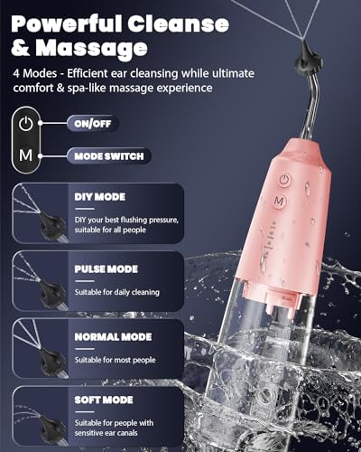 Electric Ear Wax Removal Kit for Safe DIY Cleansing