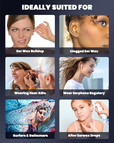 Electric Ear Wax Removal Kit for Safe DIY Cleansing