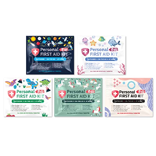 10 Pack Mini Emergency Medical Kit - Great for Travel!