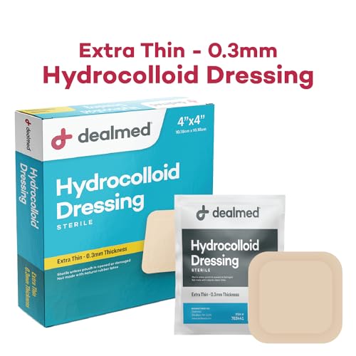 Extra Thin Hydrocolloid Dressings for First Aid Kits