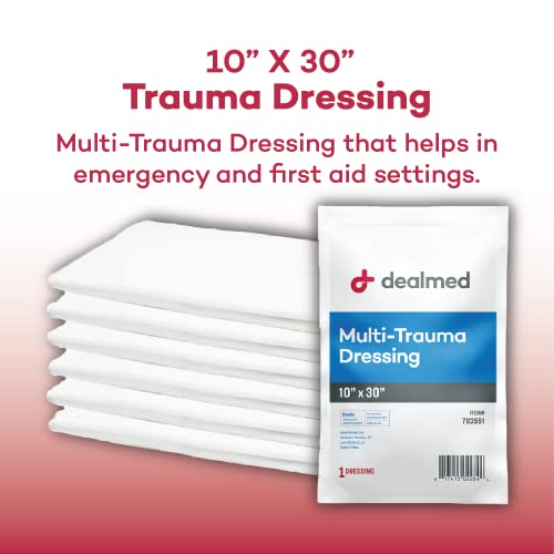 10"x30" Multi-Trauma Dressing – Sterile, Oversized Emergency Pad