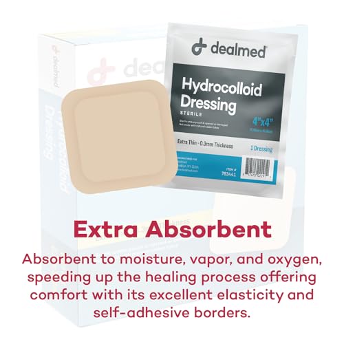 Extra Thin Hydrocolloid Dressings for First Aid Kits