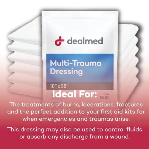 10"x30" Multi-Trauma Dressing – Sterile, Oversized Emergency Pad