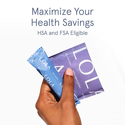 LOLA Organic Cotton Tampons, 120 Regular & Super