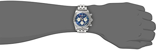 Breitling Men's VIP Analog Swiss Automatic Silver Watch
