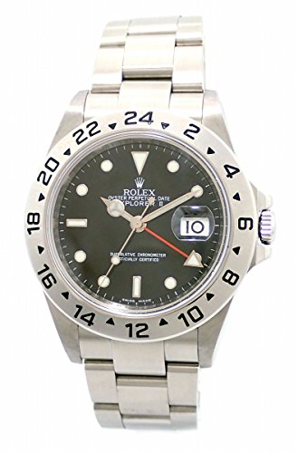 Rolex Explorer II Steel Mens Watch 16570 VIP