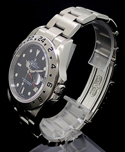 Rolex Explorer II Steel Mens Watch 16570 VIP