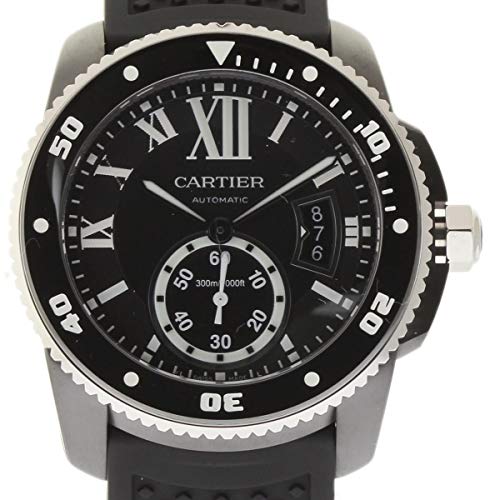 CARTIER Calibre WSCA0006 Black Rubber VIP Smart Shopper
