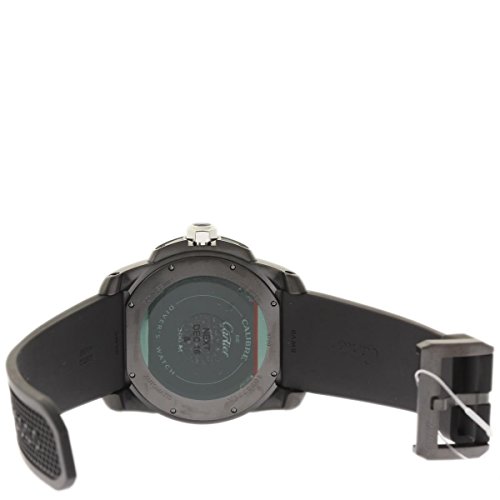 CARTIER Calibre WSCA0006 Black Rubber VIP Smart Shopper