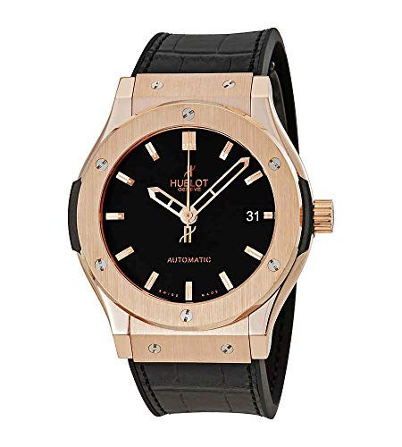 Hublot Classic Fusion King Gold Black Dial Men's Watch