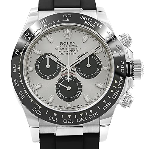 Rolex Cosmograph Daytona 18K White Gold Mens Watch