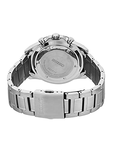Seiko Men's Dress Watch - White Analog Dial