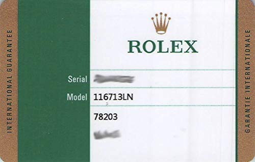 Rolex GMT-Master II Ref 116713 Black Dial VIP