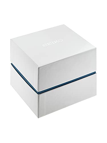 Seiko Men's Dress Watch - White Analog Dial