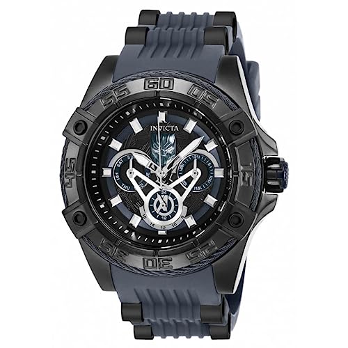 Invicta Men's Marvel 52mm Quartz Watch Black - 26802