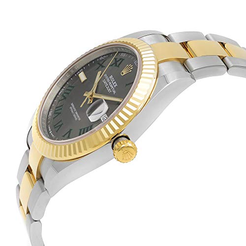 Rolex Datejust Grey Dial Steel & Gold Watch