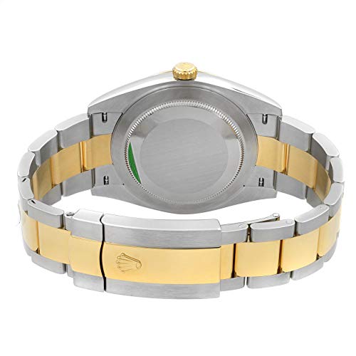 Rolex Datejust Grey Dial Steel & Gold Watch