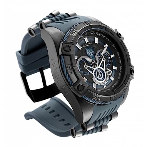 Invicta Men's Marvel 52mm Quartz Watch Black - 26802