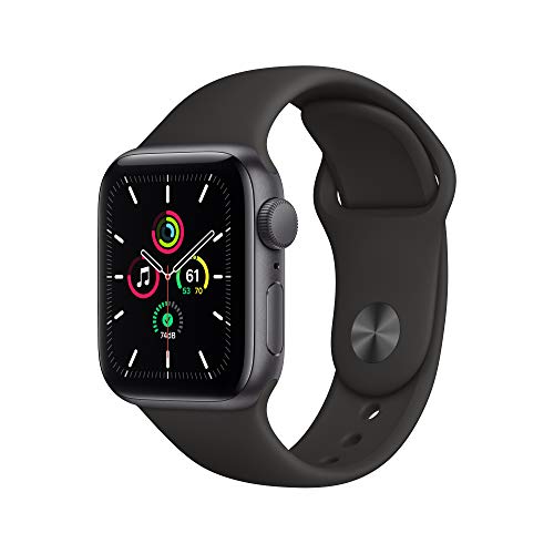 Apple Watch SE Space Gray 40mm with Black Band