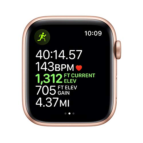 Apple Watch Series 5 - GPS, 44mm, Gold/Pink