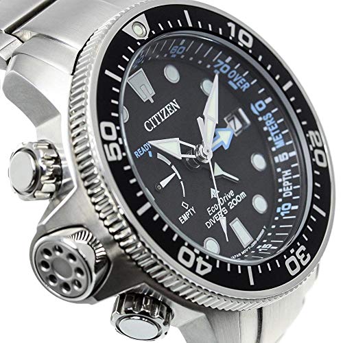 Citizen Men's Promaster Black Eco-Drive Diving Watch