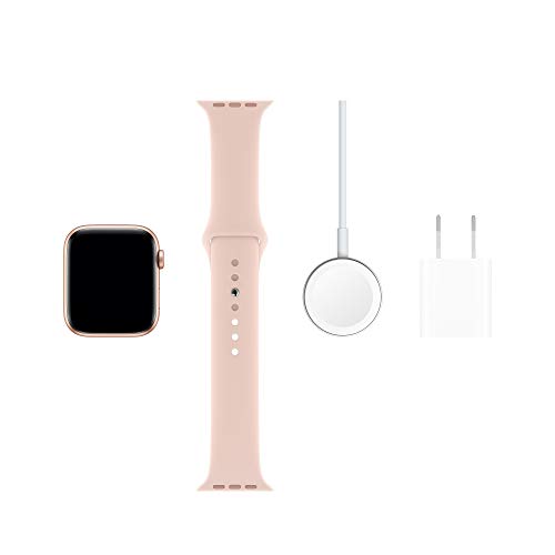 Apple Watch Series 5 - GPS, 44mm, Gold/Pink
