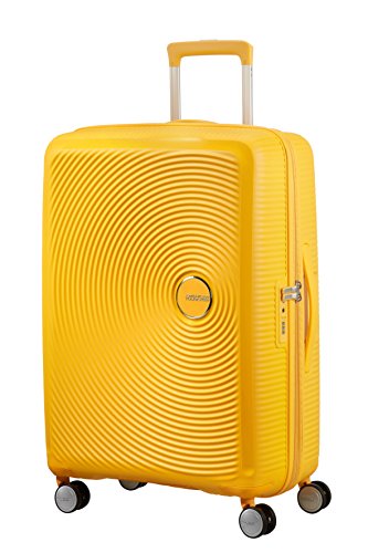 [Amerikantu-Risuta-] Sound Box 67cm Spinner Suitcase - Yellow