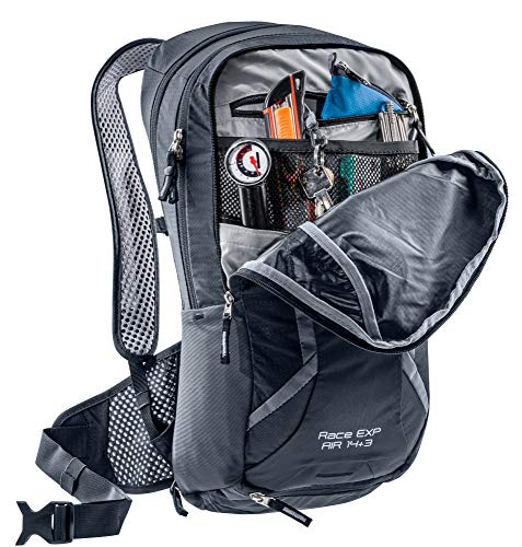 deuter(ドイター) Men's Road Bike Backpack, Black