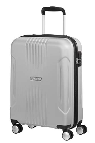 American Tourister Silver Unisex Adult Hand Luggage, Small
