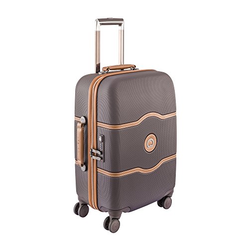 Chatelet Hard+ Hardside Luggage, Spinner Wheels, Chocolate Brown