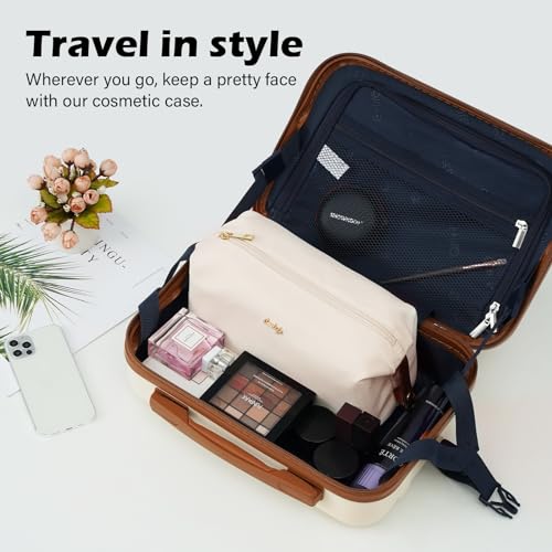 Coolife 3-Piece Hardside Luggage Set with TSA Lock